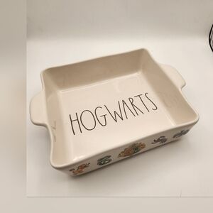 Rae Dunn Cream Hogwarts Ceramic Baking Dish